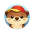 Generate one single cartoon animal avatar icon (PNG) for the Reviews block on bilucky1-nl.com. This is NOT a realistic human 