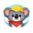 Generate one single cartoon animal avatar icon (PNG) for the Reviews block on bilucky1-nl.com. This is NOT a realistic human 